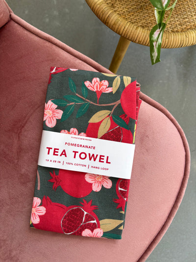 Pomegranate Tea Towel