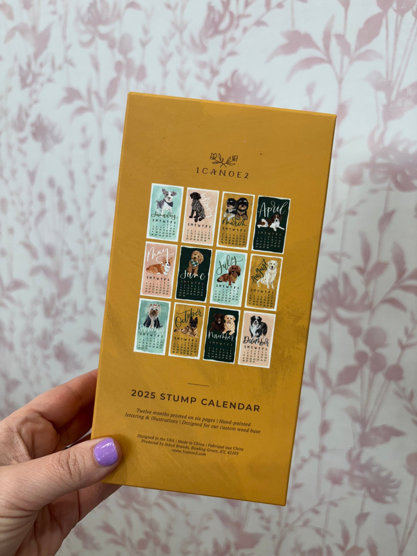 Furry Friends 2025 Stump Calendar