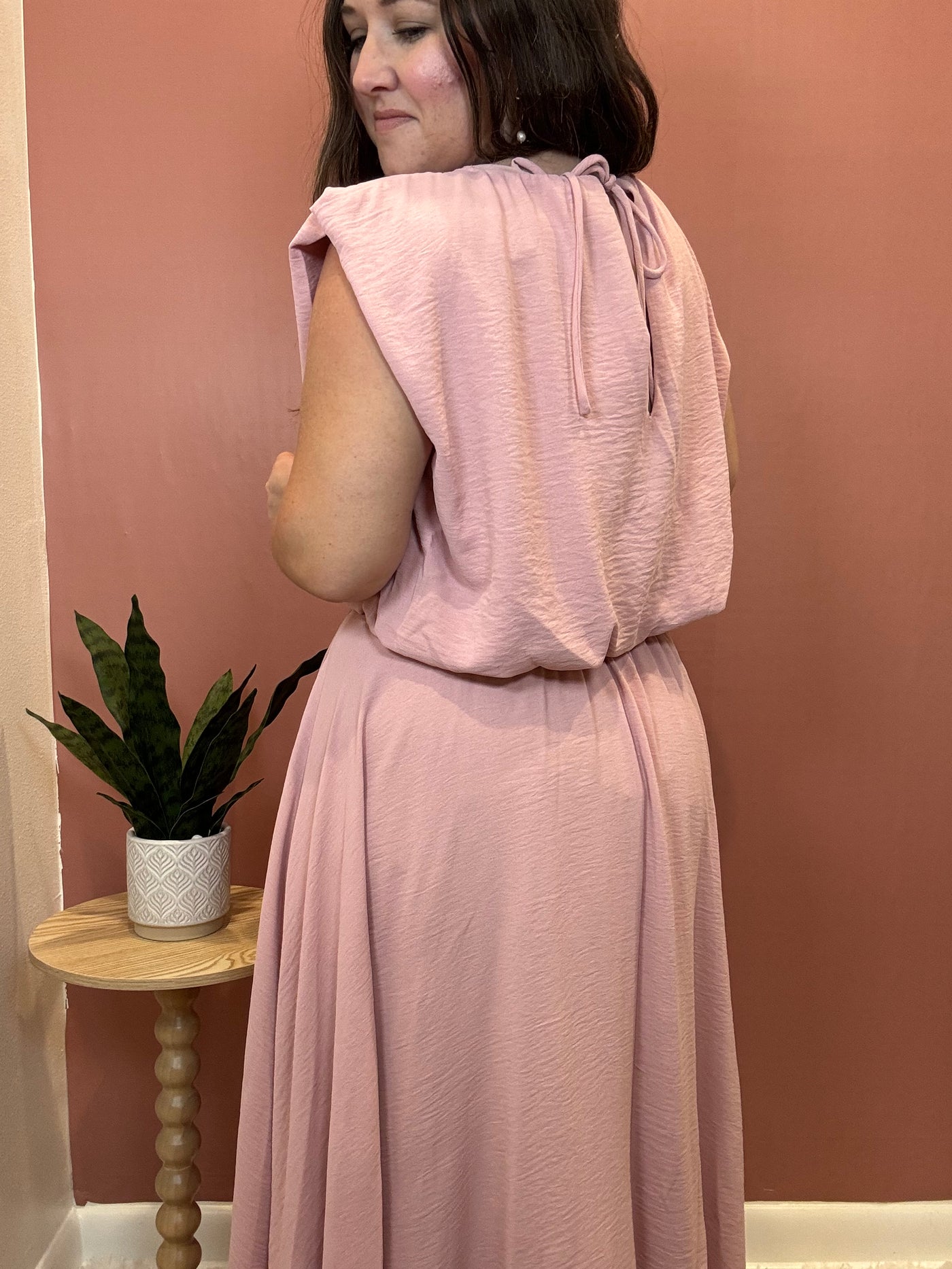 Sleeveless Balloon Crop Top