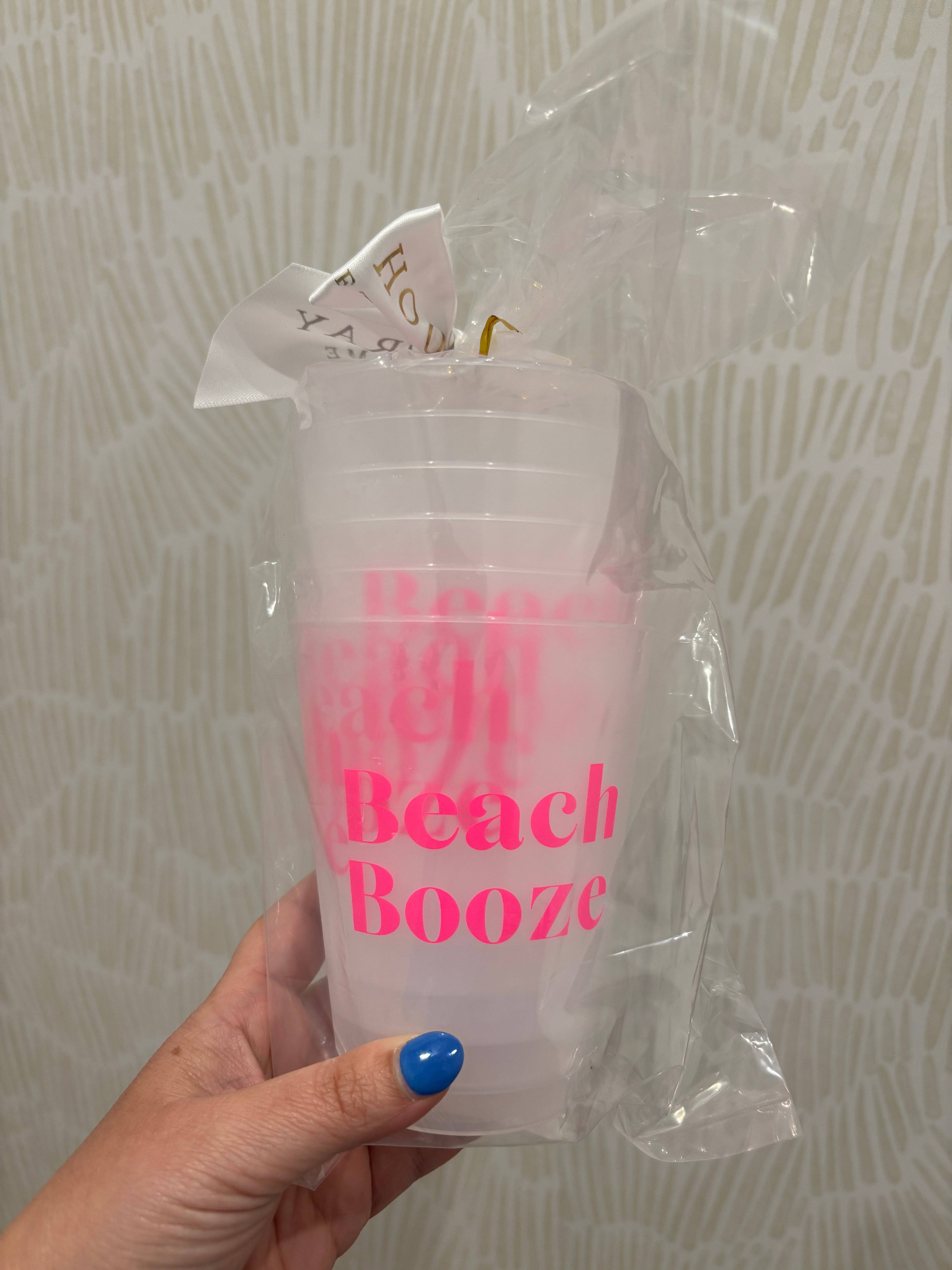 6-Pack Frosted Cups | Beach Booze