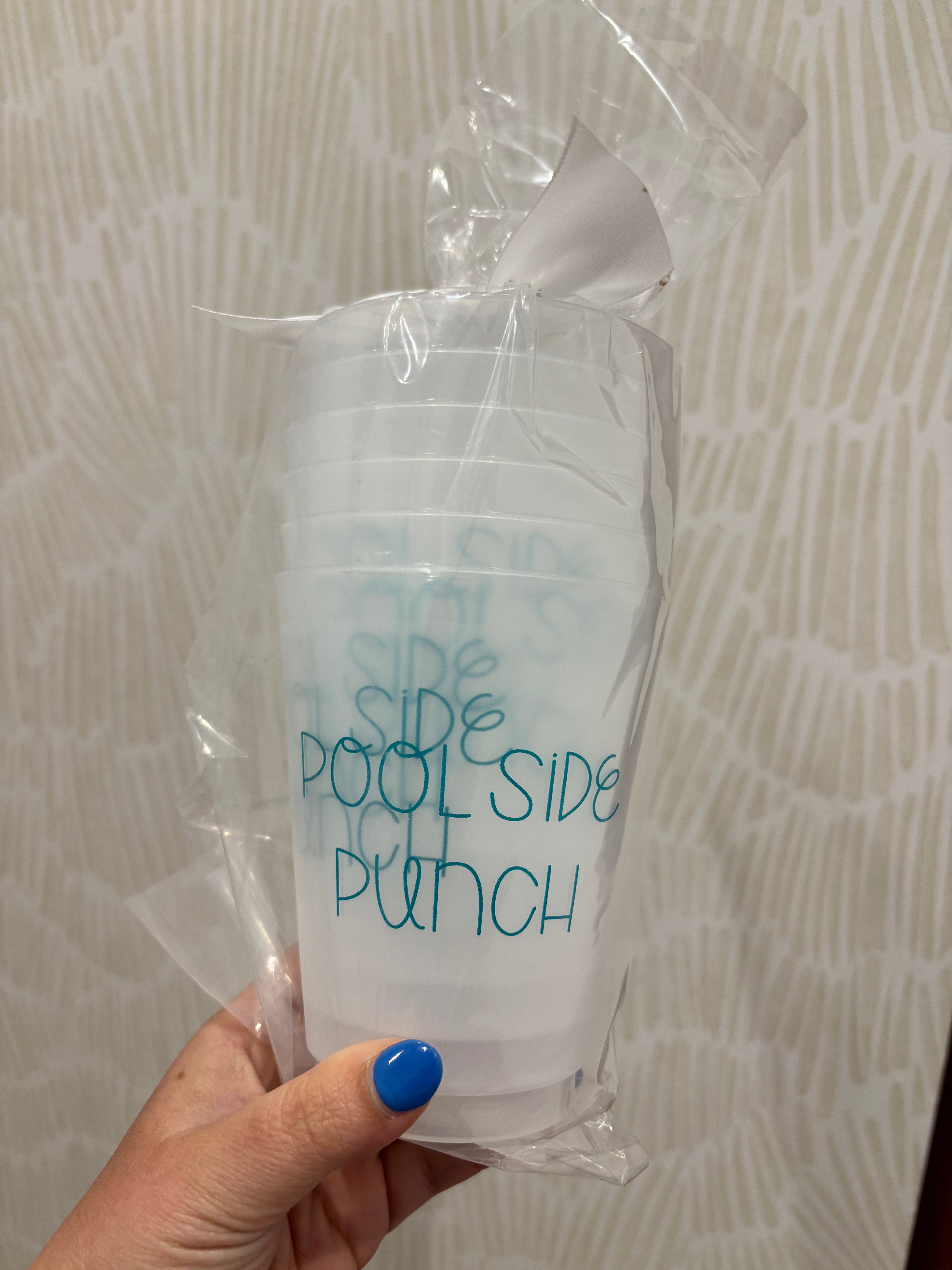 6-Pack Frosted Cups | Poolside Punch