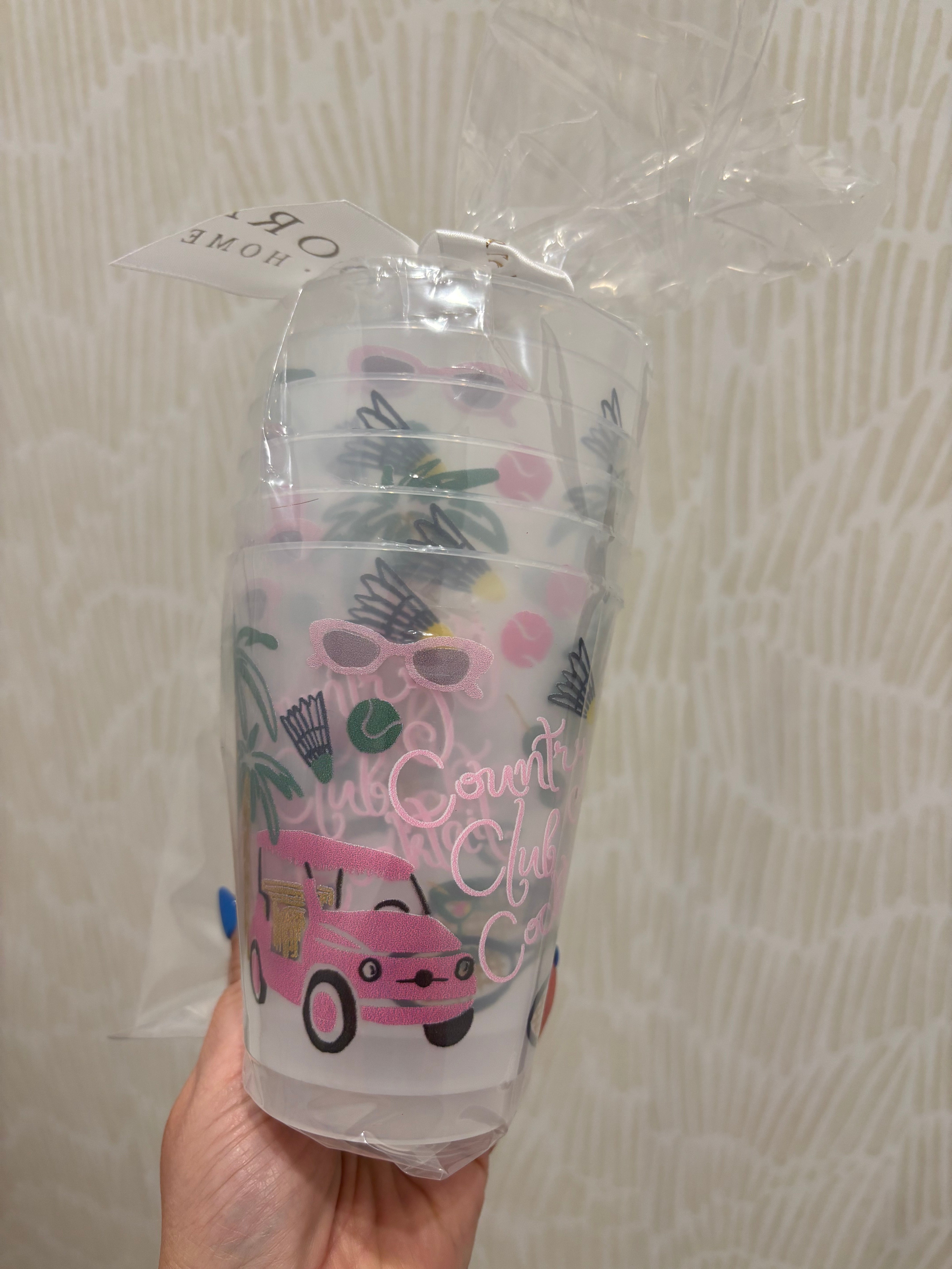 6-Pack Frosted Cups | Country Club Cocktails