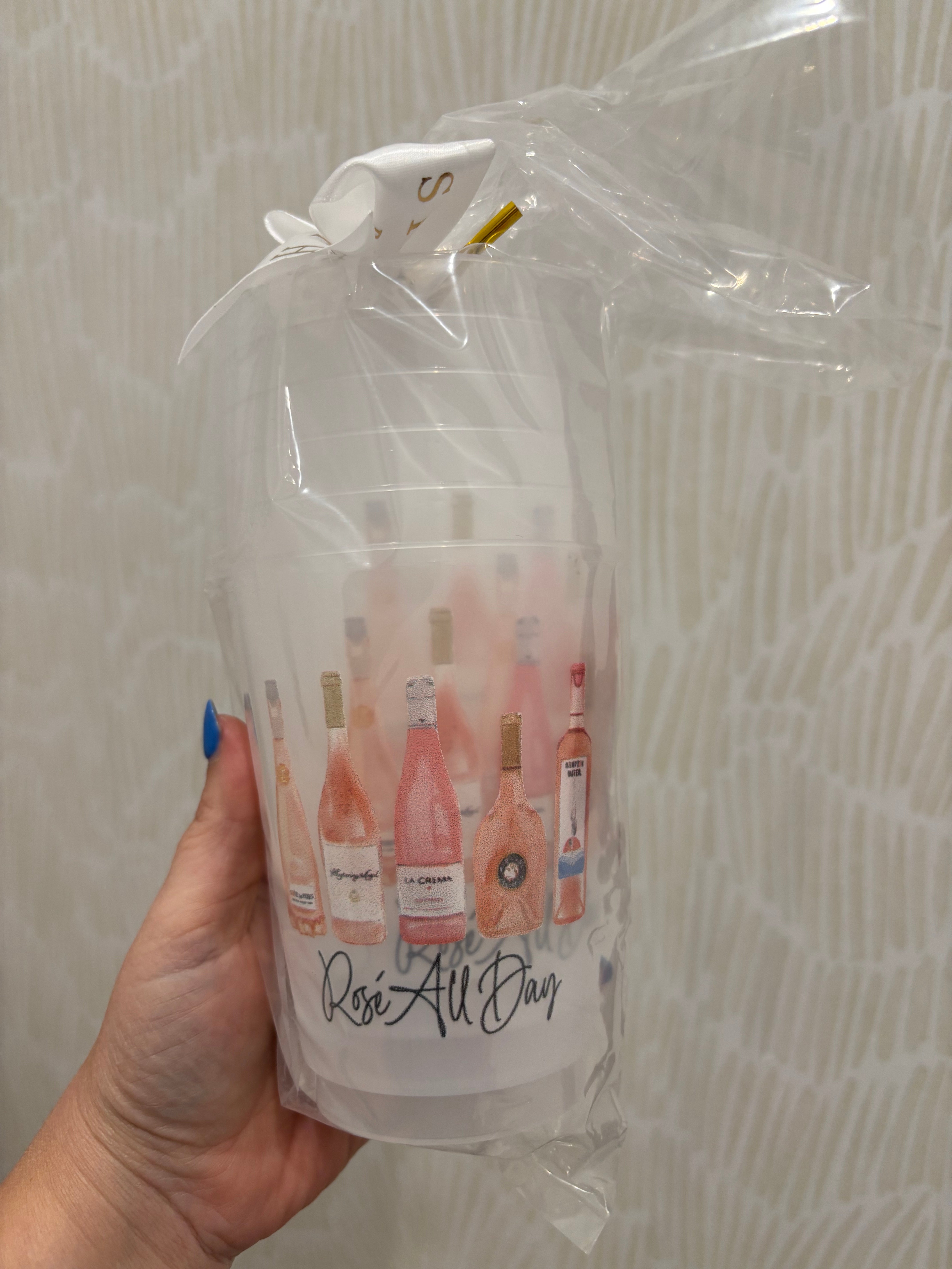 6-Pack Frosted Cups | Rose All Day