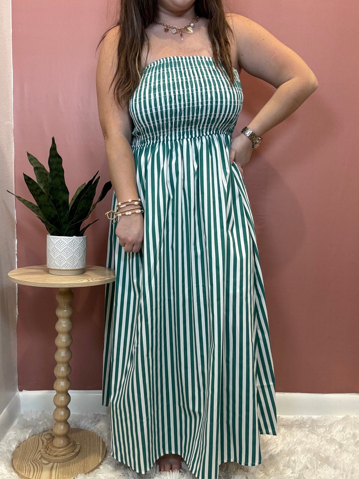 Sutton Strapless Maxi Sundress