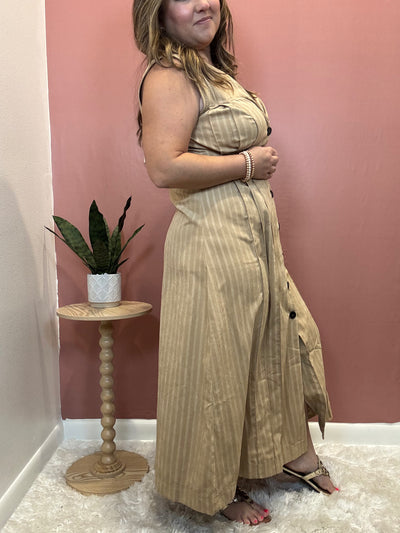 Button Down Maxi Dress