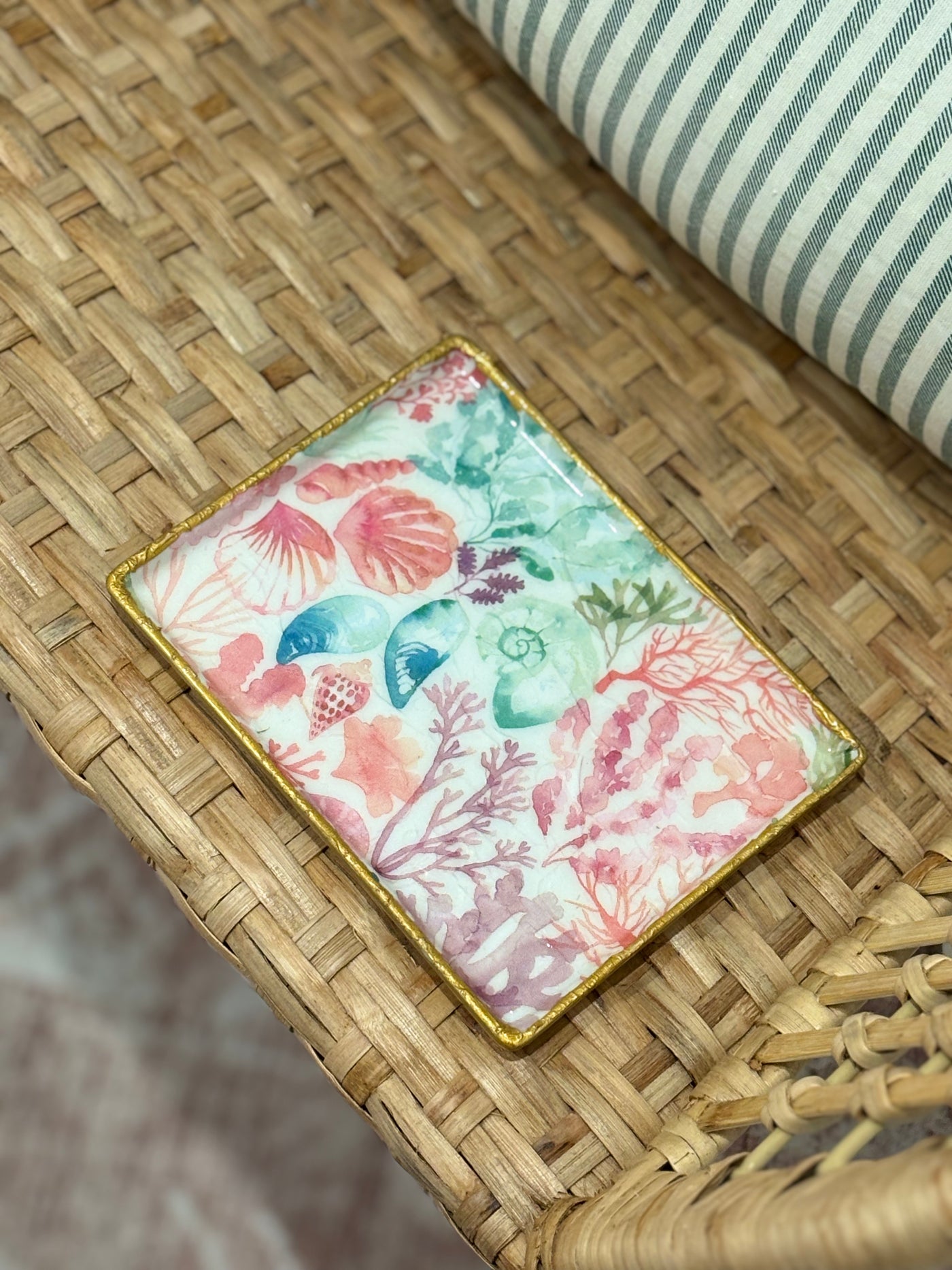 Small Tray | Colorful Seashells