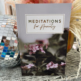Meditations For Anxiety Booklet