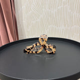 Jumbo Bow Hair Claw Clip | Leopard