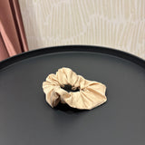 Silky Satin Scrunchie | Tan