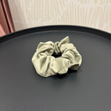 Silky Satin Scrunchie | Green