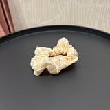 Silky Satin Scrunchie | Ivory