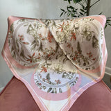 Bandana Scarf | Pink Wildflowers