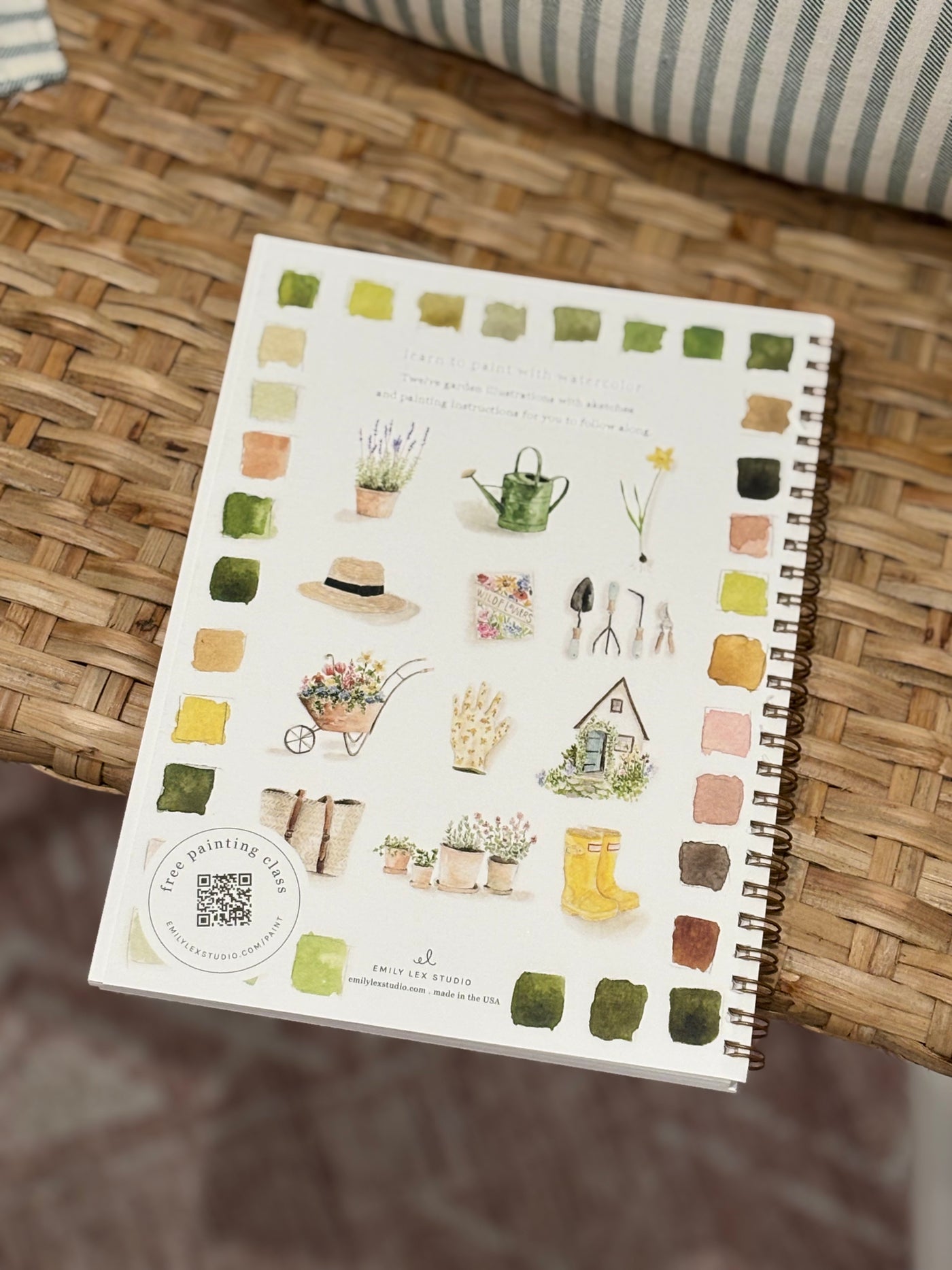 Watercolor Workbook | Garden
