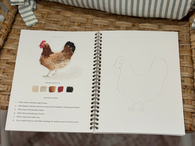 Watercolor Workbook | Animals