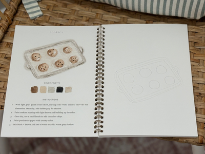 Watercolor Workbook | Baking