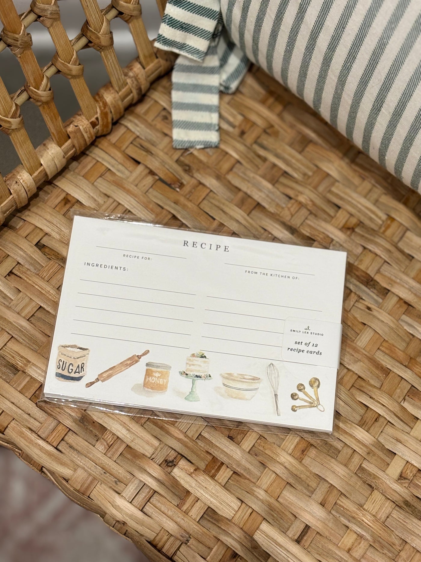 Baking Recipe Cards