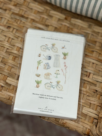 Springtime Tea Towel