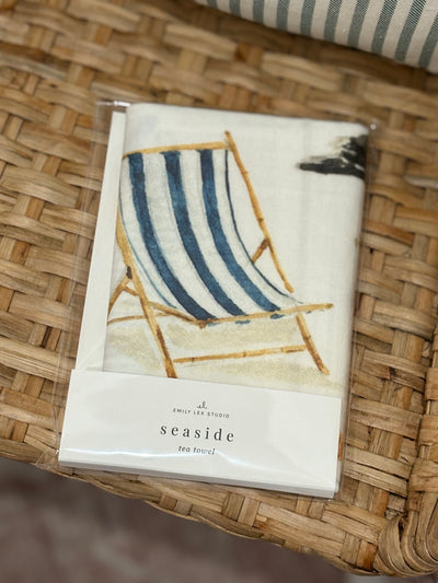 Seaside Tea Towel