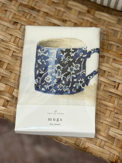 Mugs Tea Towel