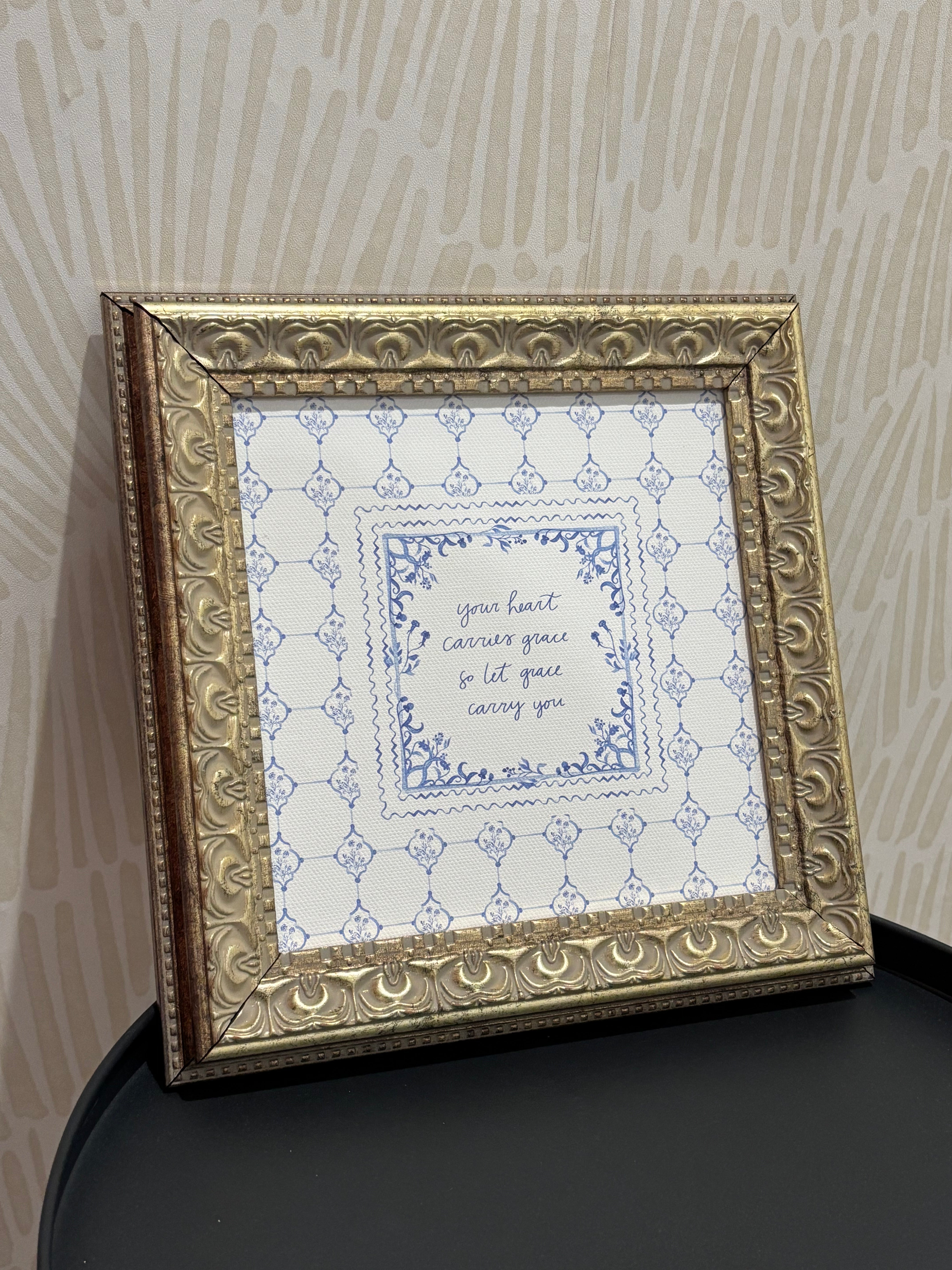 Your Heart Carries Grace Framed Artwork