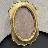 Gold Dots On Edge Photo Frame