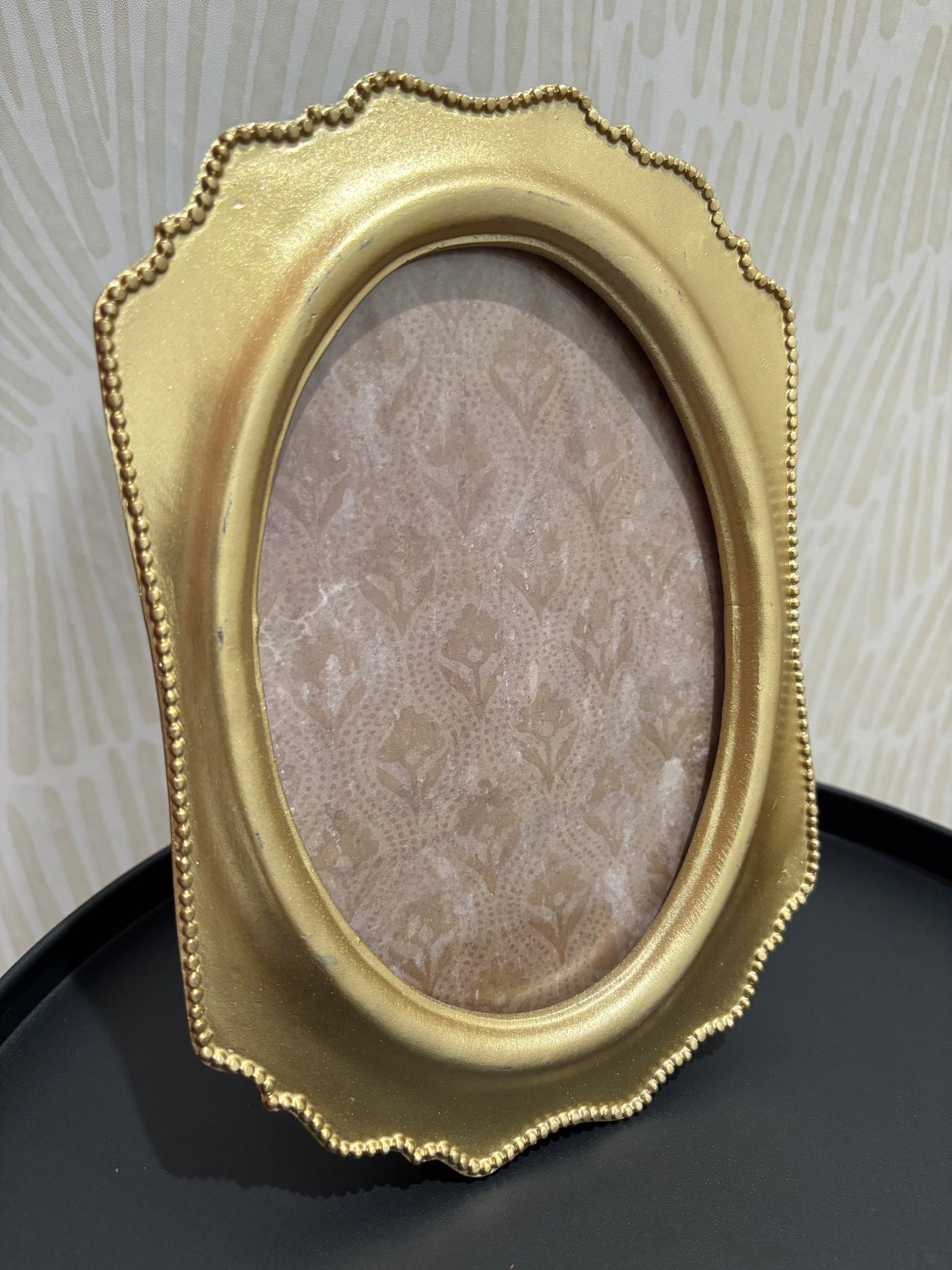 Gold Dots On Edge Photo Frame