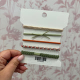 Boho Hair Tie Bracelet | Palm Tree