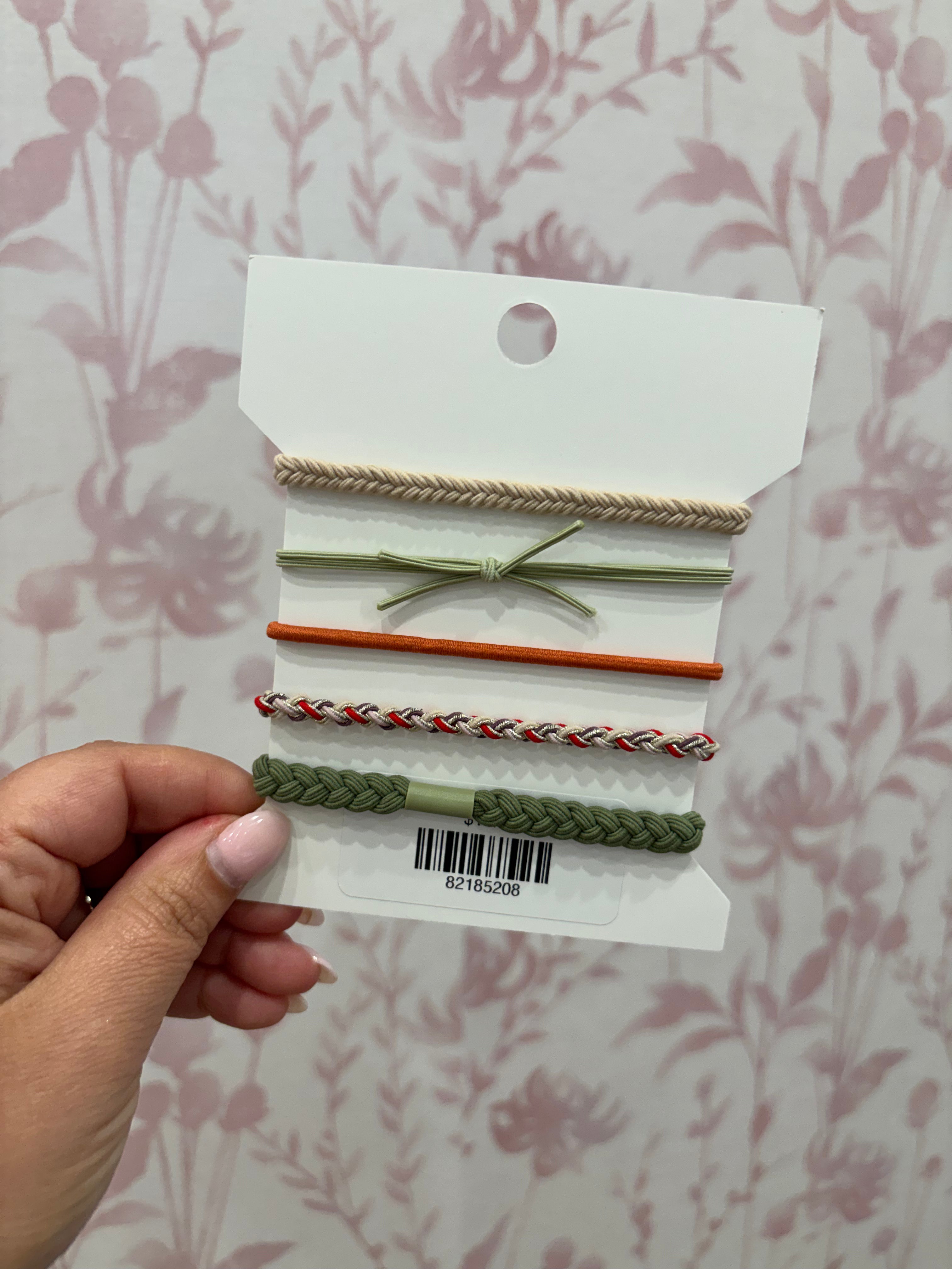 Boho Hair Tie Bracelet | Palm Tree