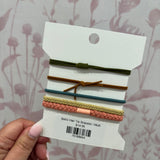 Boho Hair Tie Bracelet | Multi