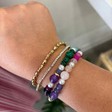 Multi-Color Beaded Bracelet Set