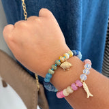 Nautical Beaded Stretch Bracelet Set