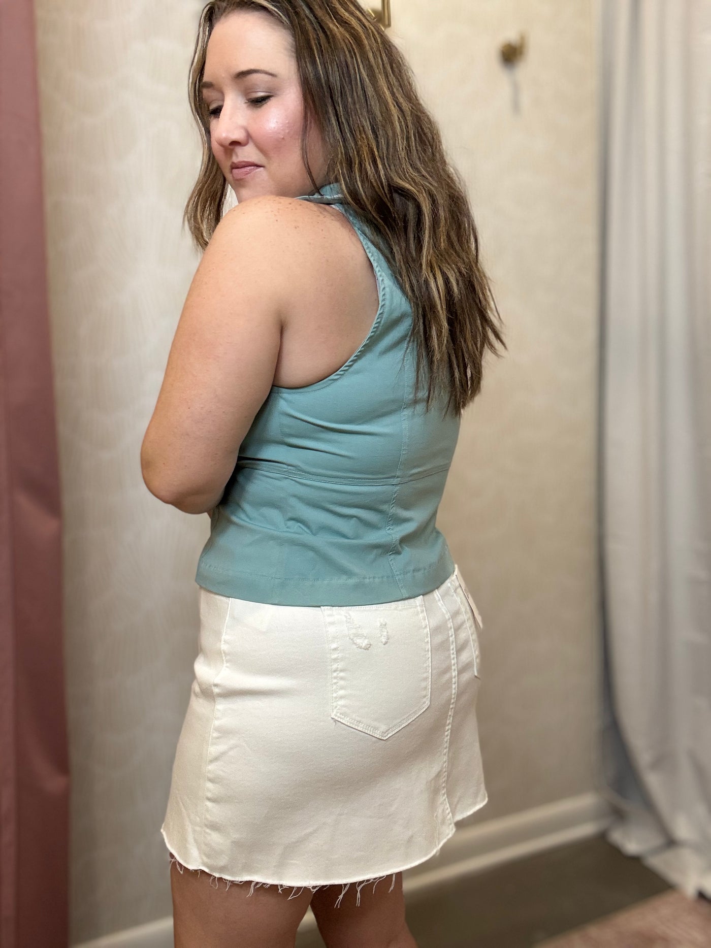 Tenley Scoop Neck Top