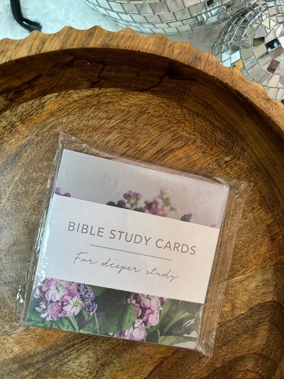 Bible Study Cards