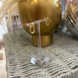 Horsebit Drop Earring