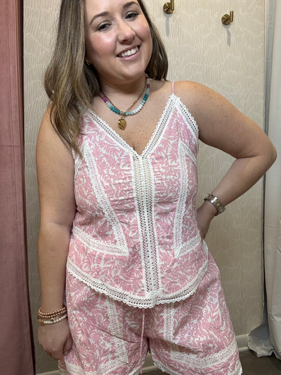 Lace Trim Cami
