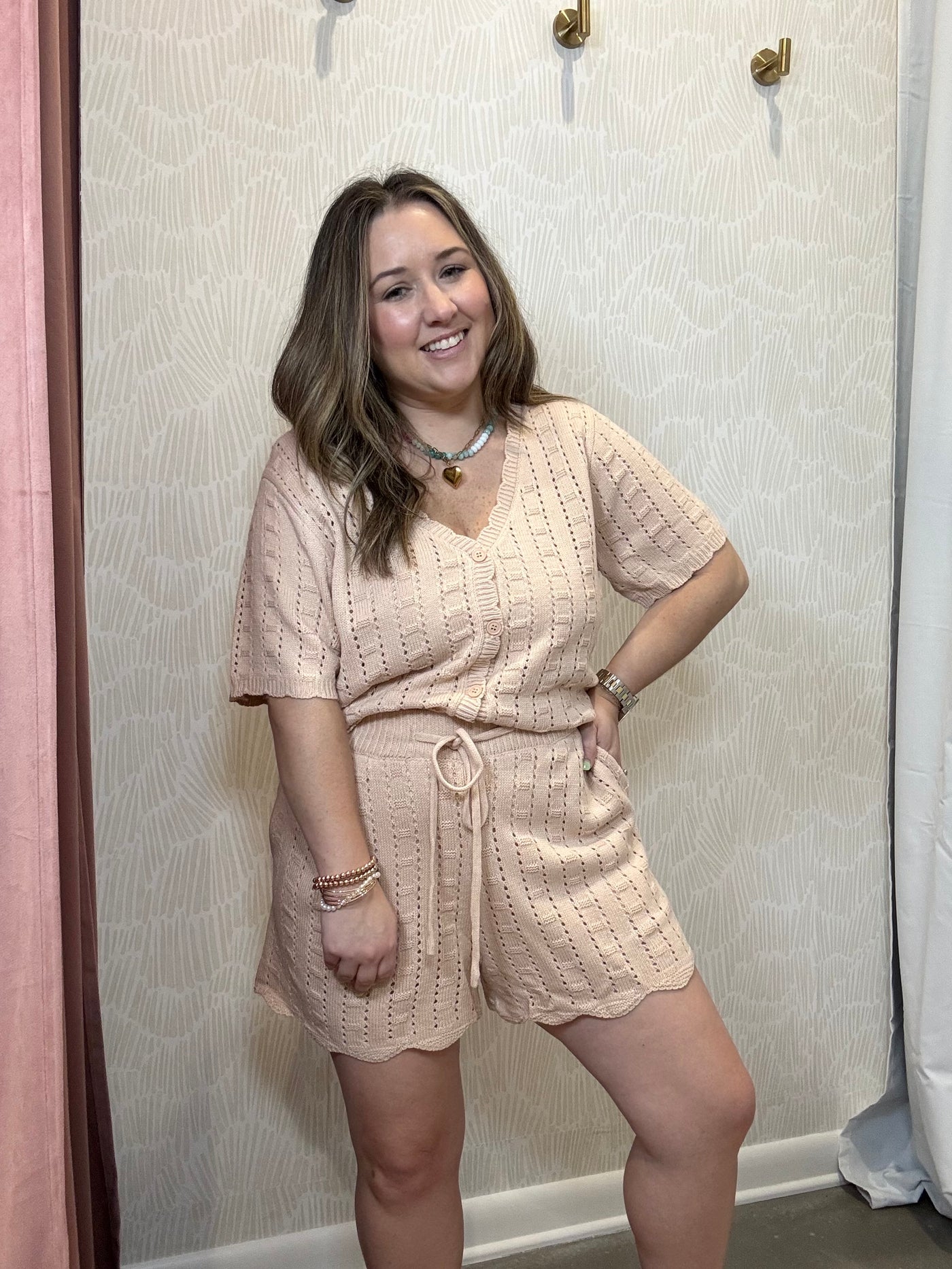 Gia Pointelle Top