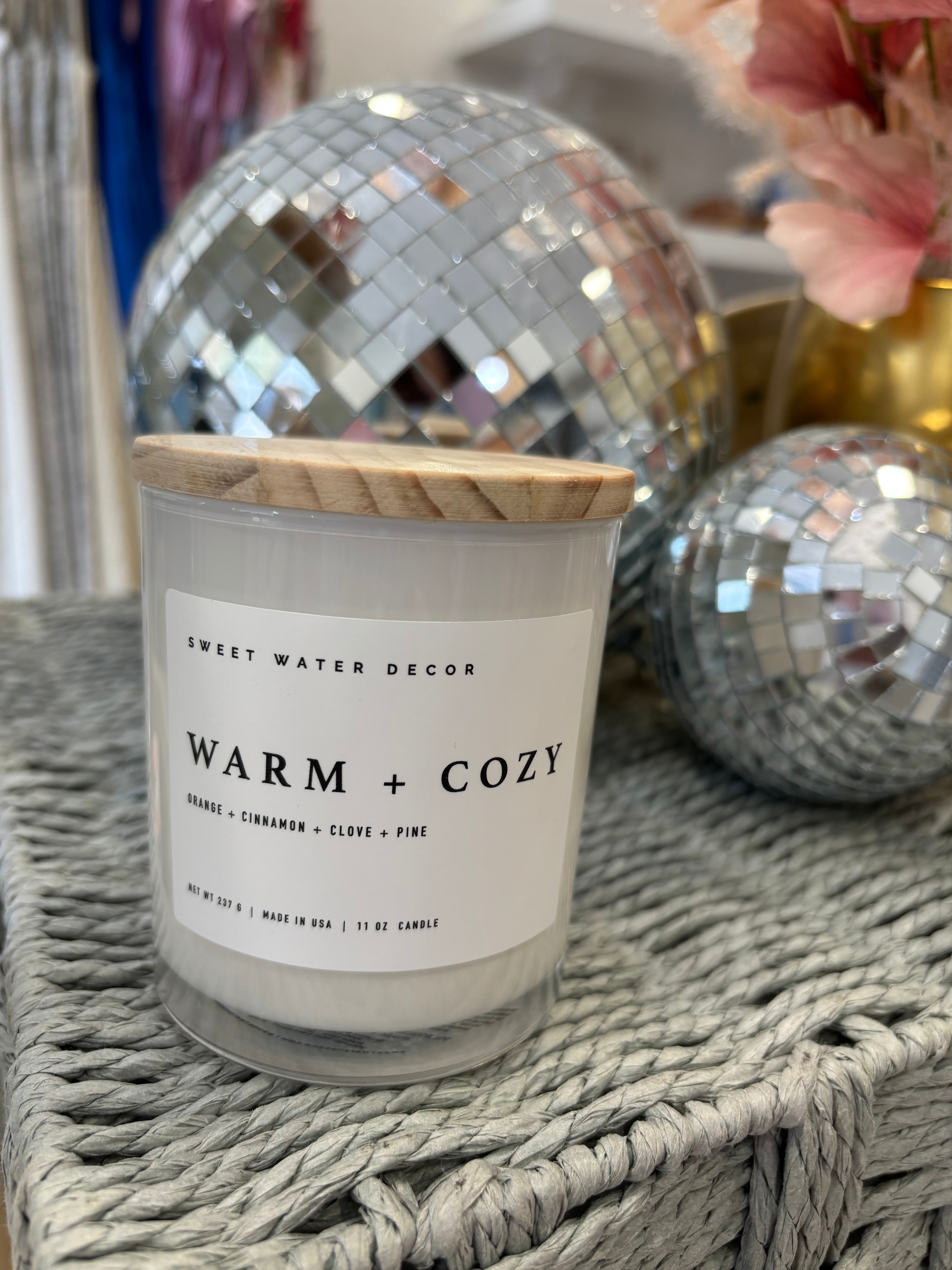 Soy Candle 11oz | Warm & Cozy