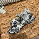 Boho Vintage Hair Claw Clip