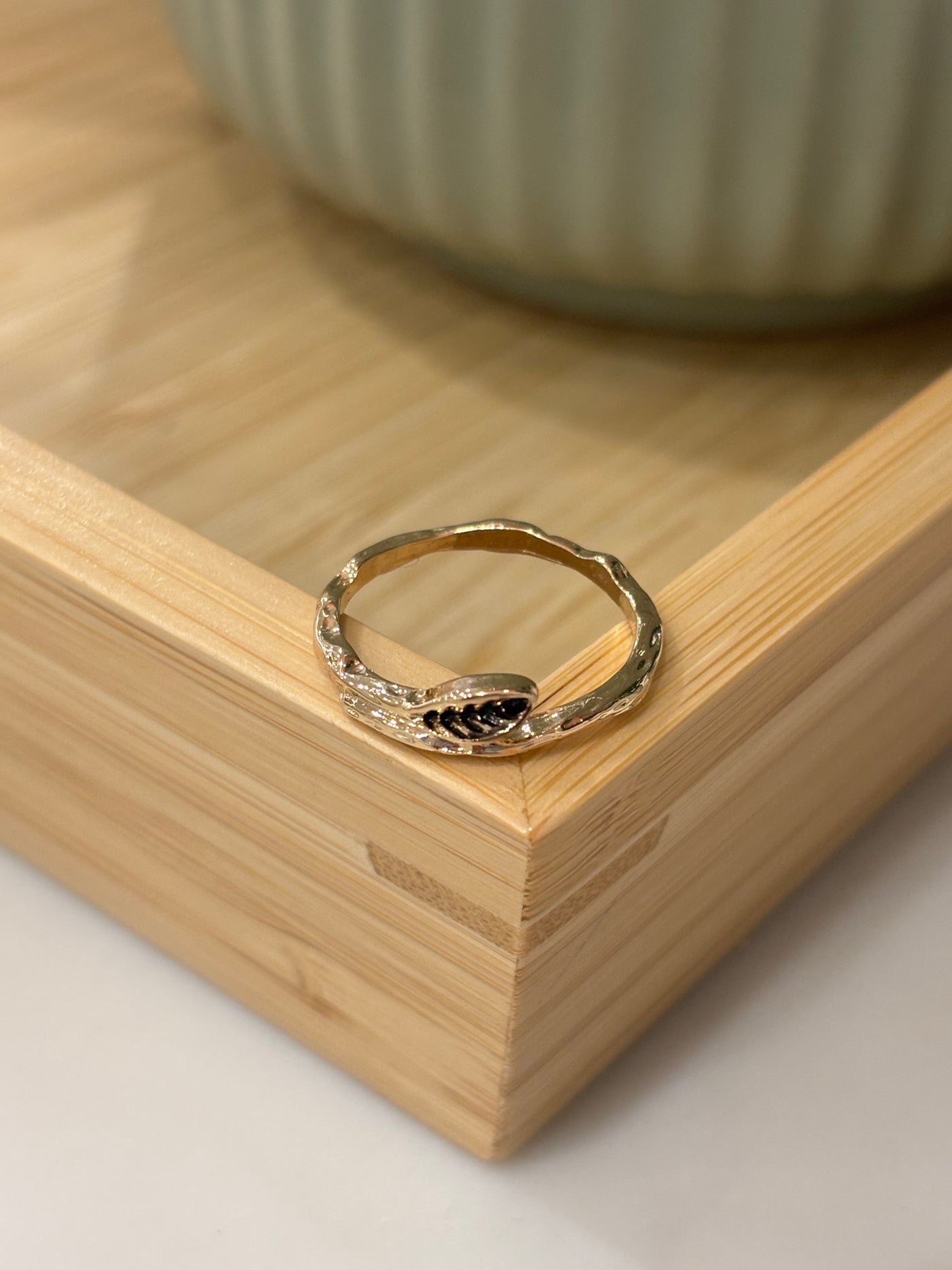 Gold Leaf Ring