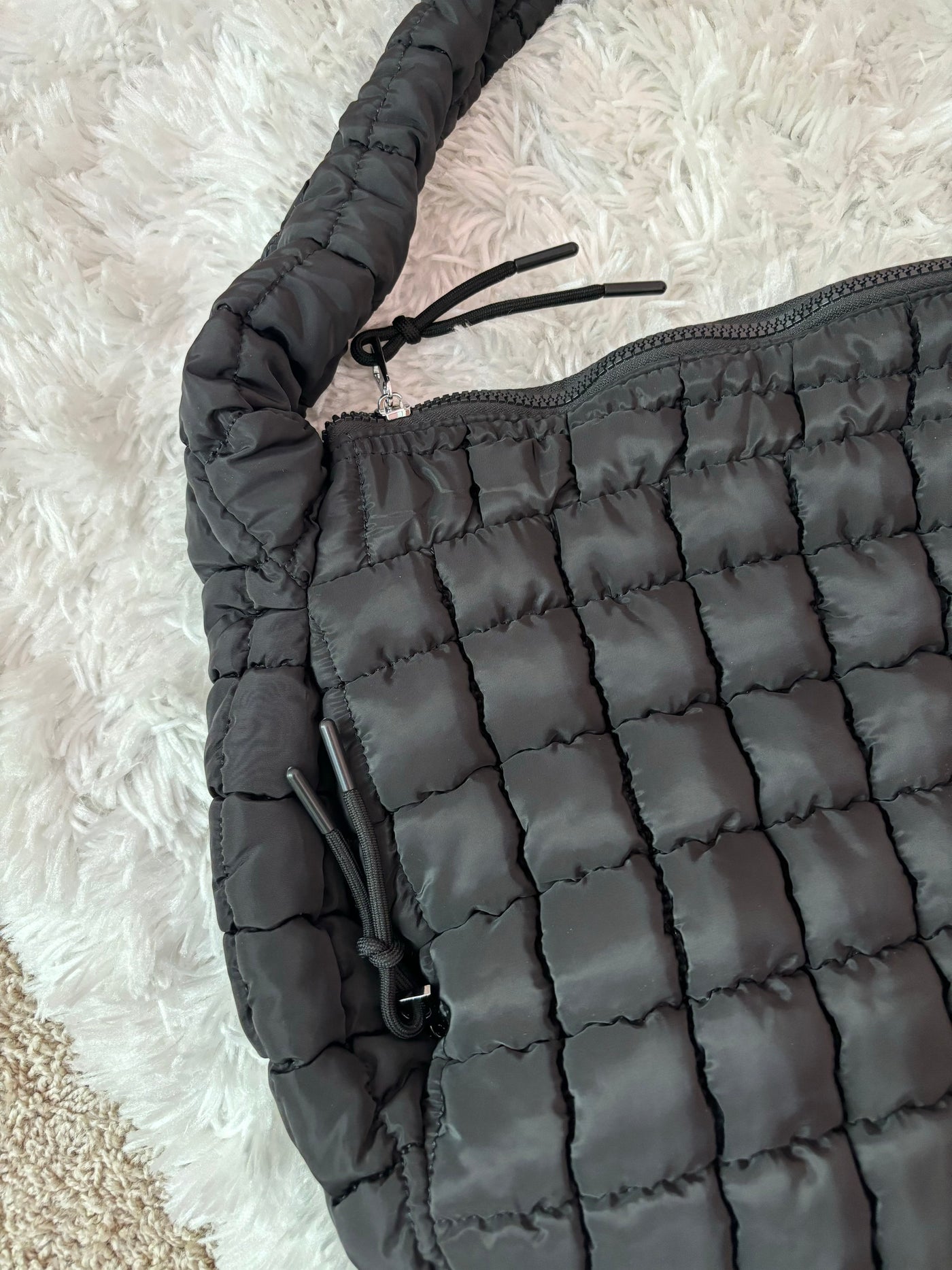 Quilted Hobo Handbag for Women