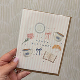 Coffee & Reading Birthday Card