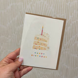 Birthday Cake Birthday Card