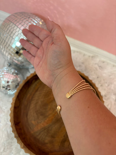 Gold Cuff Bracelet for Everyday