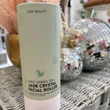 Mint Green Tea Jade Crystal Facial Roller