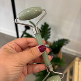 Mint Green Tea Jade Crystal Facial Roller