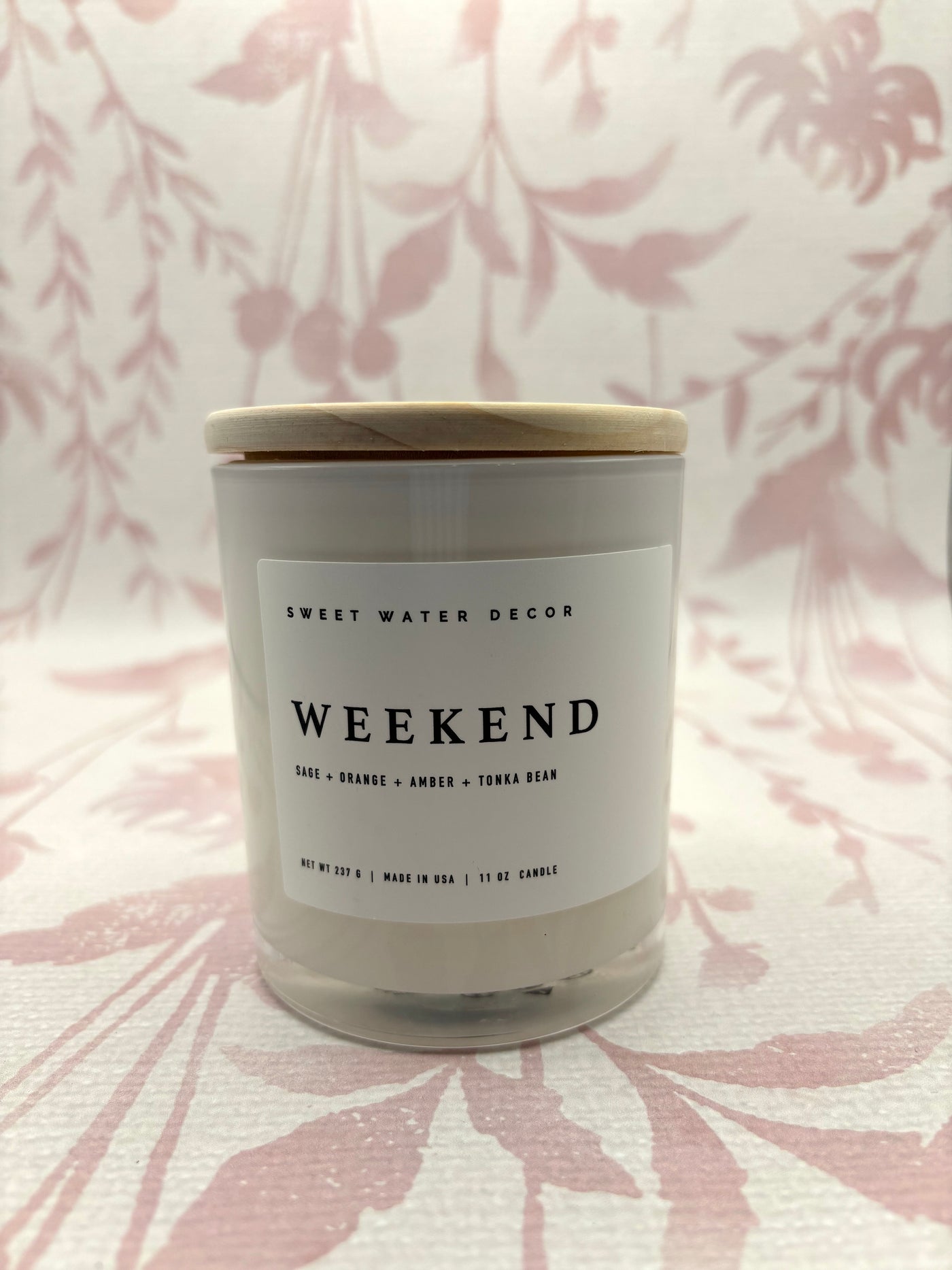 Soy Candle 11 oz | Weekend