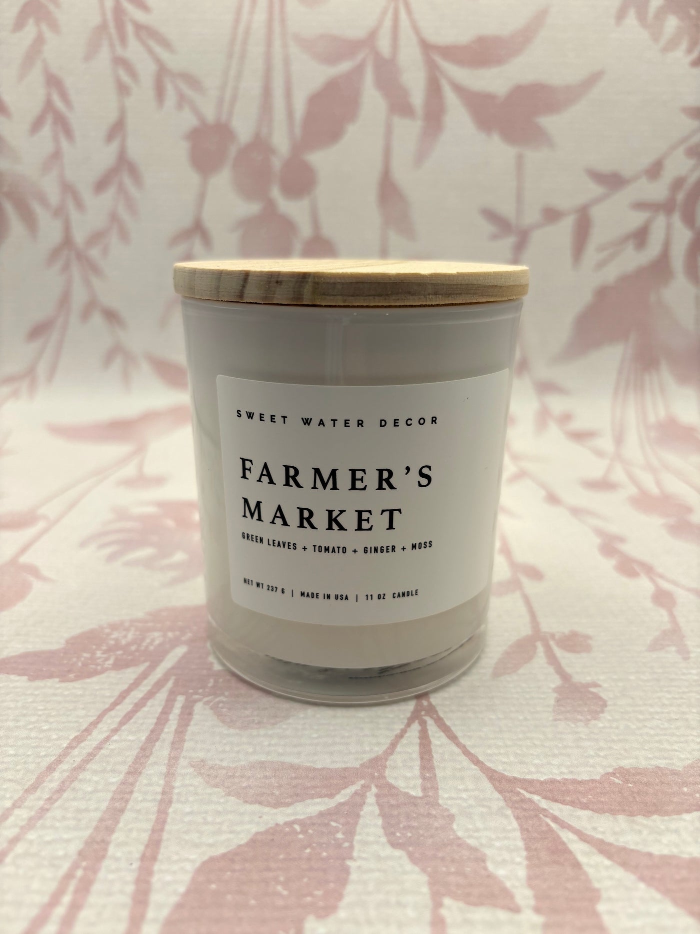 Soy Candle 11 oz | Farmer's Market
