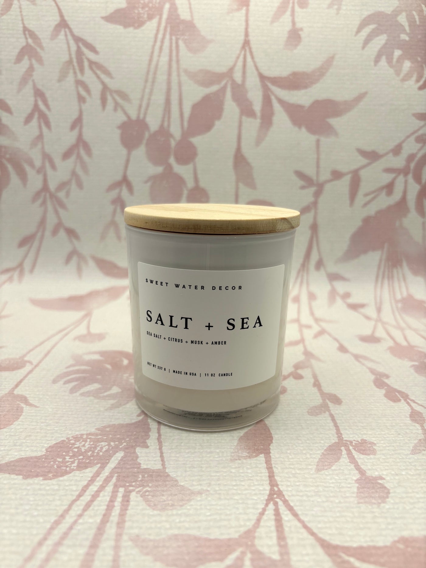 Soy Candle 11 oz | Salt & Sea