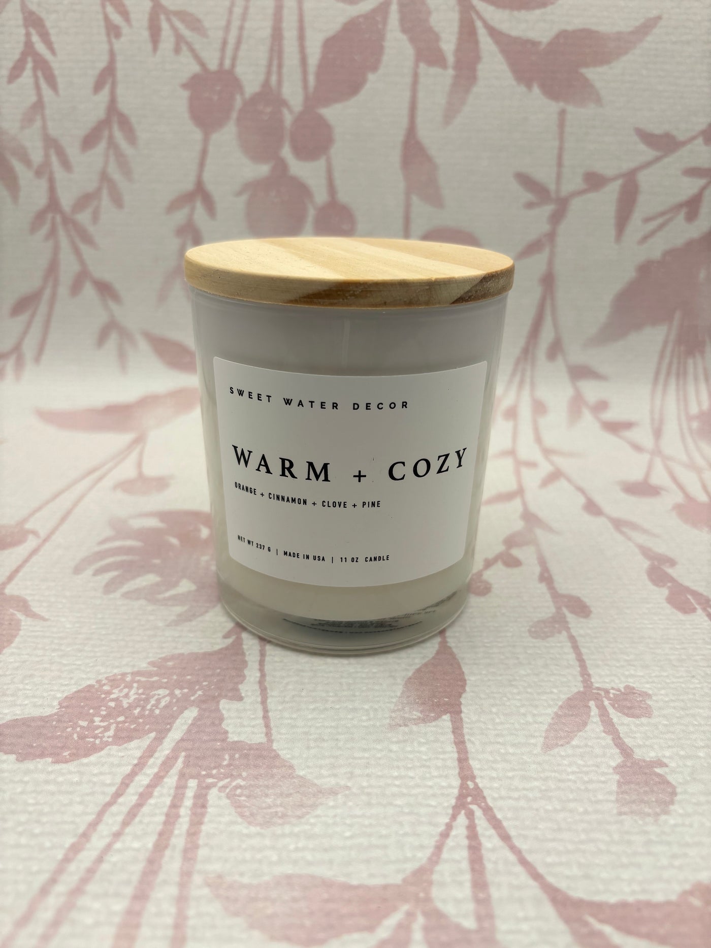 Soy Candle 11 oz | Warm & Cozy