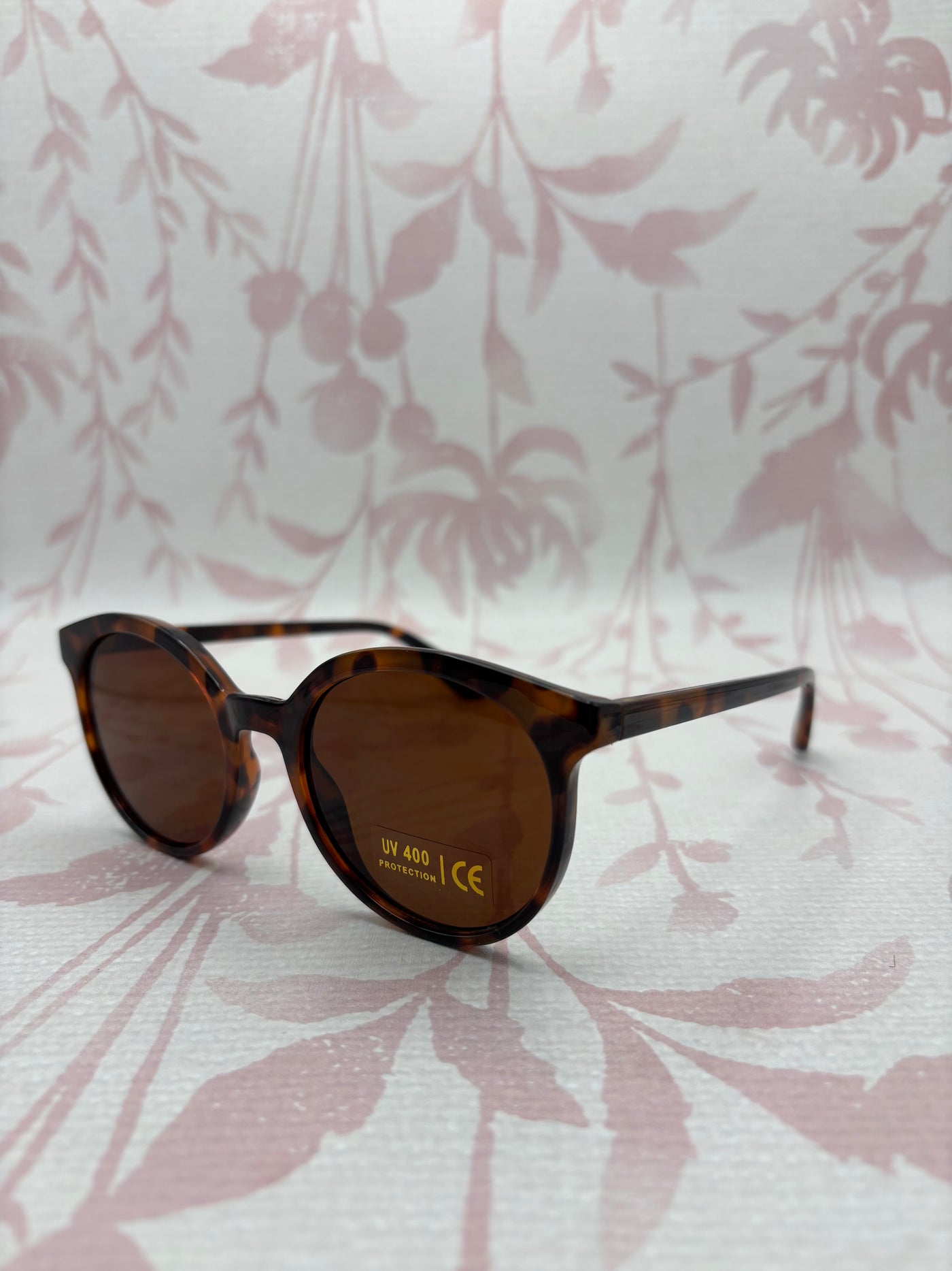 Round Lens Sunglasses | Brown Tortoise
